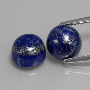 Achetez naturel ct bleue lapis-lazuli gems, coupe roude, en provenance afghanistan chez gemselect. en stock, livraison internationale!