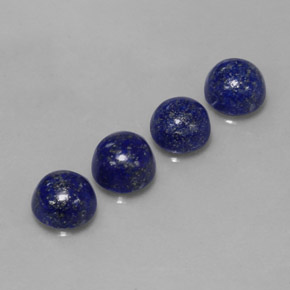 Achetez naturel ct bleue lapis-lazuli gems, coupe roude, en provenance afghanistan chez gemselect. en stock, livraison internationale!