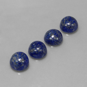 Achetez naturel ct bleue lapis-lazuli gems, coupe roude, en provenance afghanistan chez gemselect. en stock, livraison internationale!