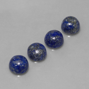 Achetez naturel ct bleue lapis-lazuli gems, coupe roude, en provenance afghanistan chez gemselect. en stock, livraison internationale!