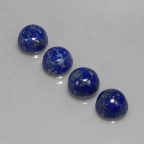 Achetez naturel ct bleue lapis-lazuli gems, coupe roude, en provenance afghanistan chez gemselect. en stock, livraison internationale!