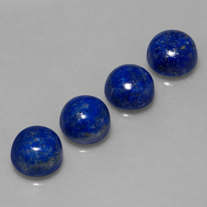 Achetez naturel ct bleue lapis-lazuli gems, coupe roude, en provenance afghanistan chez gemselect. en stock, livraison internationale!