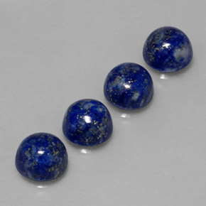 Achetez naturel ct bleue lapis-lazuli gems, coupe roude, en provenance afghanistan chez gemselect. en stock, livraison internationale!