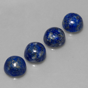 Achetez naturel ct bleue lapis-lazuli gems, coupe roude, en provenance afghanistan chez gemselect. en stock, livraison internationale!