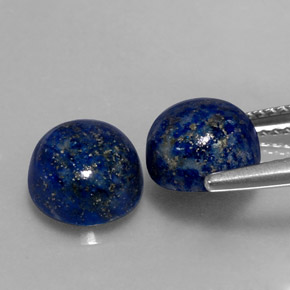 Achetez naturel ct bleue lapis-lazuli gems, coupe roude, en provenance afghanistan chez gemselect. en stock, livraison internationale!