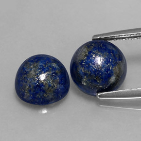Achetez naturel ct bleue lapis-lazuli gems, coupe roude, en provenance afghanistan chez gemselect. en stock, livraison internationale!