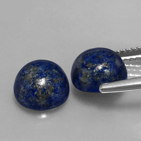 Achetez naturel ct bleue lapis-lazuli gems, coupe roude, en provenance afghanistan chez gemselect. en stock, livraison internationale!