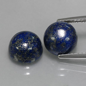 Achetez naturel ct bleue lapis-lazuli gems, coupe roude, en provenance afghanistan chez gemselect. en stock, livraison internationale!