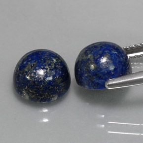 Achetez naturel ct bleue lapis-lazuli gems, coupe roude, en provenance afghanistan chez gemselect. en stock, livraison internationale!