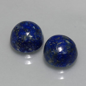 Achetez naturel ct bleue lapis-lazuli gems, coupe roude, en provenance afghanistan chez gemselect. en stock, livraison internationale!