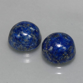 Achetez naturel ct bleue lapis-lazuli gems, coupe roude, en provenance afghanistan chez gemselect. en stock, livraison internationale!