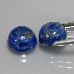 Achetez naturel ct bleue lapis-lazuli gems, coupe roude, en provenance afghanistan chez gemselect. en stock, livraison internationale!