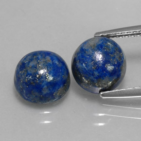 Achetez naturel ct bleue lapis-lazuli gems, coupe roude, en provenance afghanistan chez gemselect. en stock, livraison internationale!