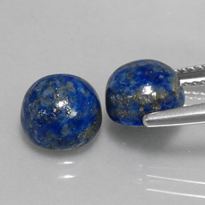 Achetez naturel ct bleue lapis-lazuli gems, coupe roude, en provenance afghanistan chez gemselect. en stock, livraison internationale!