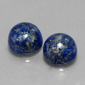 Achetez naturel ct bleue lapis-lazuli gems, coupe roude, en provenance afghanistan chez gemselect. en stock, livraison internationale!