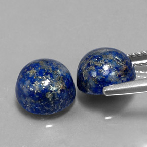 Achetez naturel ct bleue lapis-lazuli gems, coupe roude, en provenance afghanistan chez gemselect. en stock, livraison internationale!