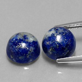Achetez naturel ct bleue lapis-lazuli gems, coupe roude, en provenance afghanistan chez gemselect. en stock, livraison internationale!