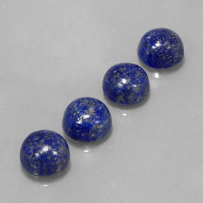 Achetez naturel ct bleue lapis-lazuli gems, coupe roude, en provenance afghanistan chez gemselect. en stock, livraison internationale!