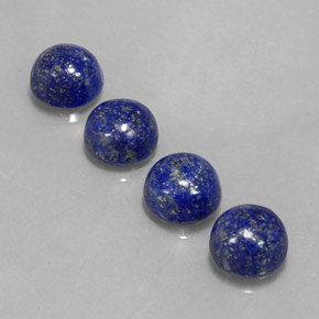 Achetez naturel ct bleue lapis-lazuli gems, coupe roude, en provenance afghanistan chez gemselect. en stock, livraison internationale!