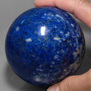 Lapis-lazuli bleue naturelle sphère / boule, 2500,00 ct, opaque