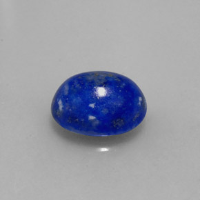 Lapis-lazuli bleue naturelle coupe ovale, 3,50 ct, opaque
