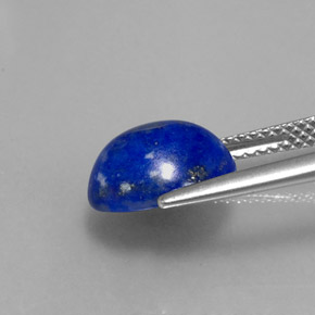 Lapis-lazuli bleue naturelle coupe ovale, 3,50 ct, opaque