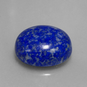 Lapis-lazuli bleue naturelle coupe ovale, 8,81 ct, opaque