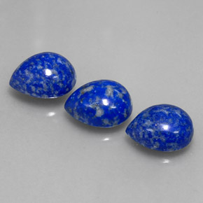Achetez naturel ct bleue lapis-lazuli gems, en forme de poire, en provenance afghanistan chez gemselect. en stock, livraison internationale!