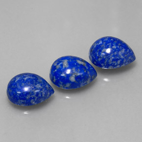 Achetez naturel ct bleue lapis-lazuli gems, en forme de poire, en provenance afghanistan chez gemselect. en stock, livraison internationale!