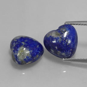 Achetez naturel ct bleue lapis-lazuli gems, forme de coeur, en provenance afghanistan chez gemselect. en stock, livraison internationale!