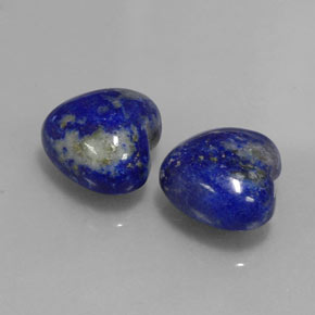 Achetez naturel ct bleue lapis-lazuli gems, forme de coeur, en provenance afghanistan chez gemselect. en stock, livraison internationale!