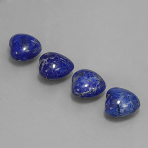 Achetez naturel ct bleue lapis-lazuli gems, forme de coeur, en provenance afghanistan chez gemselect. en stock, livraison internationale!