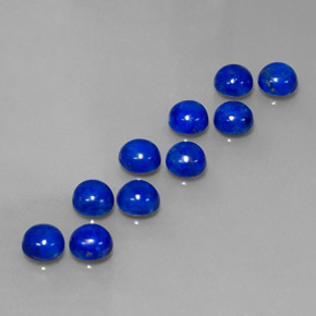 Achetez naturel ct bleue lapis-lazuli gems, coupe roude, en provenance afghanistan chez gemselect. en stock, livraison internationale!