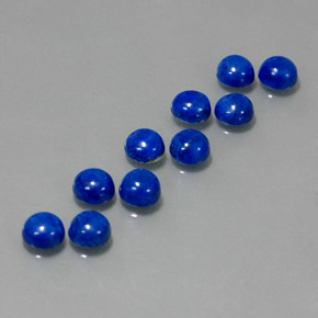 Achetez naturel ct bleue lapis-lazuli gems, coupe roude, en provenance afghanistan chez gemselect. en stock, livraison internationale!