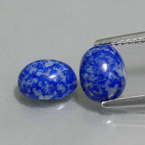Achetez naturel ct bleue lapis-lazuli gems, coupe ovale, en provenance afghanistan chez gemselect. en stock, livraison internationale!