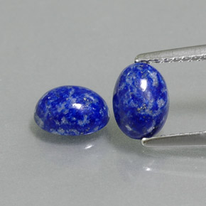 Achetez naturel ct bleue lapis-lazuli gems, coupe ovale, en provenance afghanistan chez gemselect. en stock, livraison internationale!