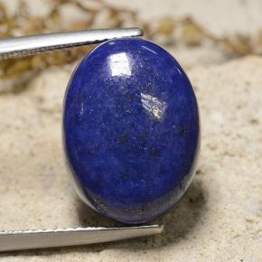 Lapis-lazuli Bleu marine naturelle Coupe ovale, 15.90 ct, Opaque