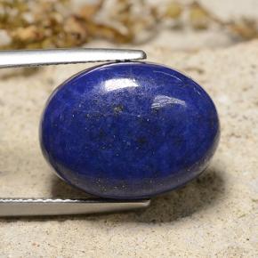 Lapis-lazuli Bleu marine naturelle Coupe ovale, 15.90 ct, Opaque