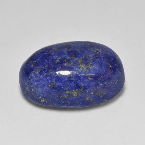 Lapis-lazuli Bleu foncé naturelle Coupe ovale, 12.53 ct, Opaque