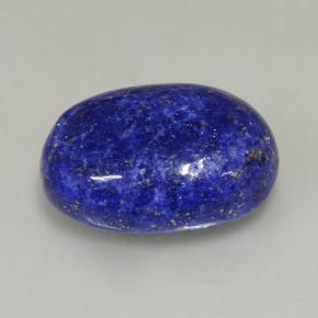 Lapis-lazuli bleue naturelle coupe ovale, 11,90 ct, opaque