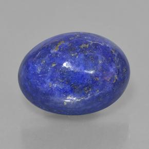 Lapis-lazuli Bleu marine naturelle Coupe ovale, 13.61 ct, Opaque