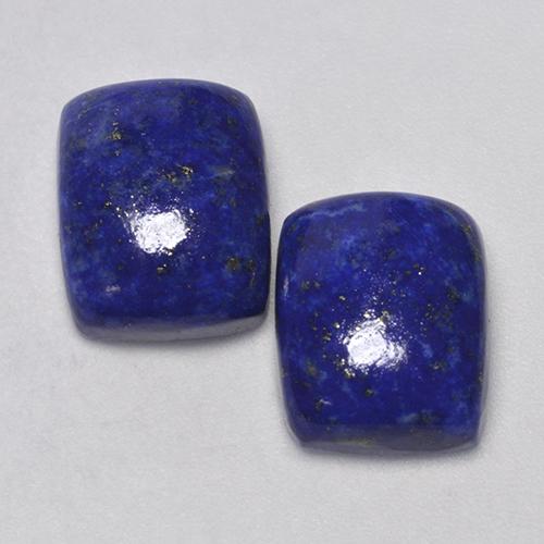 Achetez naturel 9.57ct Bleu très profond Lapis-lazuli gems, Coupe coussin, En provenance Afghanistan chez GemSelect. En stock, livraison internationale!