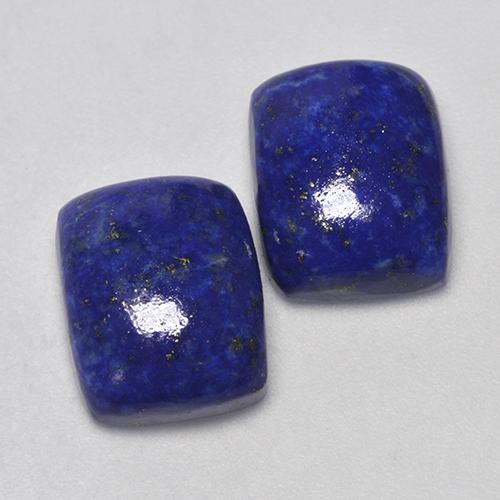 Achetez naturel 9.57ct Bleu très profond Lapis-lazuli gems, Coupe coussin, En provenance Afghanistan chez GemSelect. En stock, livraison internationale!