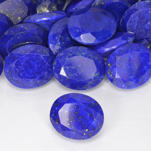 Lapis-lazuli Bleu marine intense naturelle ovale, 4.33 ct, Opaque
