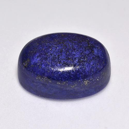 Lapis-lazuli Bleu marine naturelle Coupe ovale, 13.47 ct, Opaque