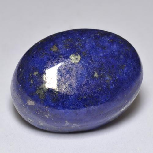 Lapis-lazuli Bleu marine naturelle Coupe ovale, 12.75 ct, Opaque