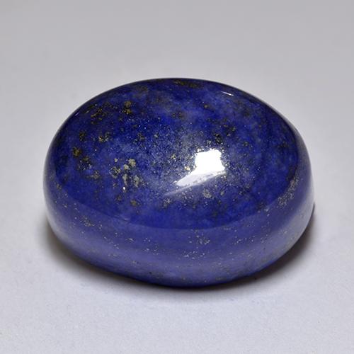Lapis-lazuli Bleu foncé naturelle Coupe ovale, 11.72 ct, Opaque