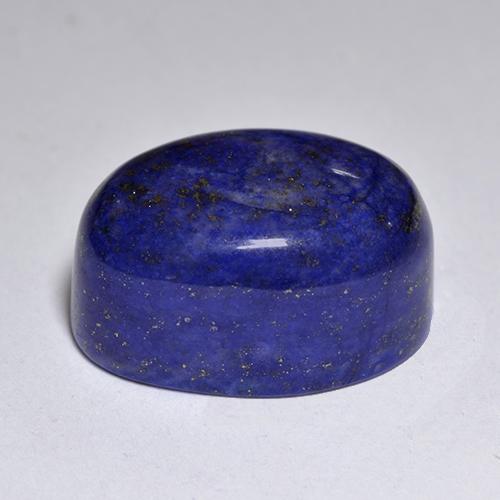 Lapis-lazuli Bleu foncé naturelle Coupe ovale, 11.72 ct, Opaque