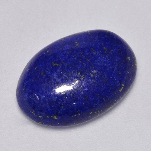 Lapis-lazuli Bleu foncé naturelle Coupe ovale, 8.67 ct, Opaque