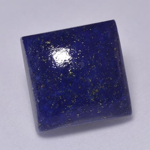 Lapis-lazuli Bleu foncé naturelle Carré, 6.61 ct, Opaque